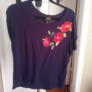 W5 embroidered top